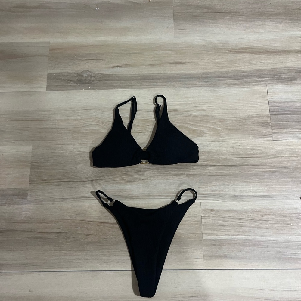 black ring xs shein bikini